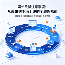 潮州建站-网站改版注意事项：从调研到平稳上线的全流程指南