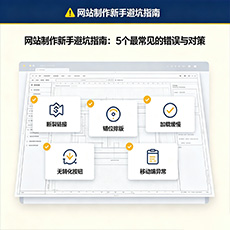 潮州建站-网站制作新手避坑指南:5个最常见的错误与对策