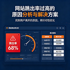 潮州建站-网站跳出率过高的原因分析与解决方案