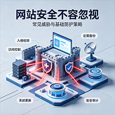 潮州建站-网站安全不容忽视:常见威胁与基础防护策略