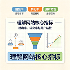 潮州建站-理解网站核心指标:跳出率、转化率与用户粘性