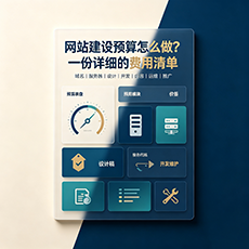 潮州建站-网站建设预算怎么做？一份详细的费用清单
